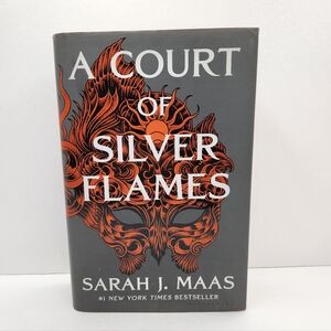 A Court of Silver Flames by: Sarah J. Maas Book Hard Cover